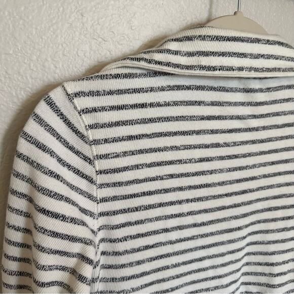 L.L Bean Signature | Size XS Knit Half Zip Pullover Stripes Preppy Long Sleeve - Picture 9 of 10